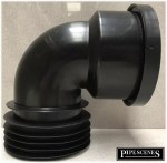 McAlpine DC90-BL 90DEG Drain Connector Bend - Black - Image 8