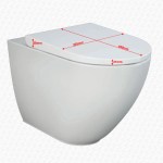 RAK Des D Shape Soft Close Toilet Seat & Fittings Urea Wrap Over - White - Image 2