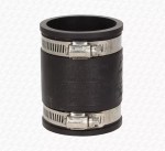 2" Rubber Coupling 50mm PVC Waste Pipe Coupler BRAND NEW 48MM TO 57MM