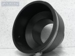 6" x 4" Adaptor 150mm x 110mm - Rubber Fitting with Clips for Plastic or Cast - Image 4