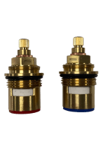 3/4" Bath Tap DISC011 Ceramic Disc Tap Cartridge Valves 20 Teeth x 7.6mm PAIR