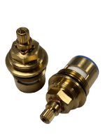 3/4" Bath Tap DISC011 Ceramic Disc Tap Cartridge Valves 20 Teeth x 7.6mm PAIR - Image 4