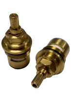 3/4" Bath Tap DISC012 Ceramic Disc Tap Cartridge Valves 20 Teeth x 7.5mm PAIR - Image 4