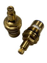 DISC015 Ceramic Disc Tap Cartridge Valves 24 Teeth x 7.5mm PAIR - Image 4