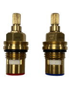 DISC018 Ceramic Disc Tap Cartridge Valves 20 Teeth x 7.9mm PAIR
