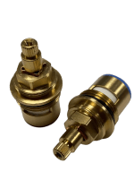 3/4" Bath Tap DISC021 Ceramic Disc Tap Cartridge Valves 24 Teeth x 7.9mm PAIR - Image 4