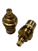 DISC056 Ceramic Disc Tap Cartridge Valves 28 Teeth x 7.7mm PAIR - Image 4