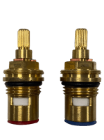 DISC065 Ceramic Disc Tap Cartridge Valves 18 Teeth x 7.2mm PAIR