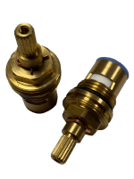 DISC065 Ceramic Disc Tap Cartridge Valves 18 Teeth x 7.2mm PAIR - Image 4