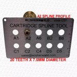 111mm Tall Shower Flow Cartridge 3/4" 20 Spline Anti-Clockwise Close - Image 3