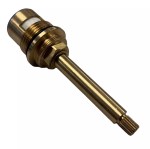 100mm Tall A2 Shower Flow Cartridge Valve 20 Spline x 7.6mm CLOCKWISE CLOSE - Image 4