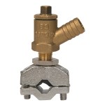 Self Bore Cutting Cut Tap - 15mm Drain Off Cock Valve - for Radiator Systems - Image 2