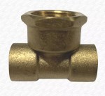 15mm x 1/2" Female Centre Tee - Endfeed Ideal for Garden Bib Taps Straight Pipe - Image 2