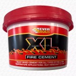 EVERBUILD Fire Cement - Ready Mixed for Flue Pipe Seals Wood Burning Stoves 500g