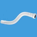 Flexible Waste Pipe Coupling Hose 500mm for 40mm 42mm 43mm Sink Waste Pipe - Image 2