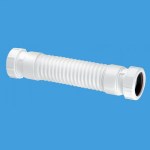 Flexible Waste Pipe Coupling Hose Adjustable for 32mm 34mm 36mm Basin Waste Pipe - Image 2