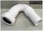 32mm Bathroom Basin Sink Flexible Extendable Waste Pipe - Image 7