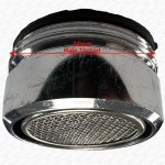 Tap Spout Aerator with Flow Restrictor Diffuser - Aerates Flow for Water Saving - Image 3