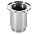 McALPINE Chrome Plated Brass Bathroom Basin Sink Drain Thread 70mm Extension