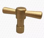 Universal Brass Lockshield Replacement Handle for Outside Garden Bib Taps
