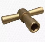Universal Brass Lockshield Replacement Handle for Outside Garden Bib Taps - Image 2