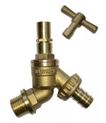 Tamper Proof Anti Vandal Garden Hose Bib Tap 1/2" Brass with Removable Head