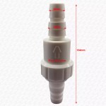 Washing Machine Dishwasher Grey Outlet Hose Non Return Valve One Way Valve - Image 2
