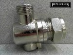 15mm x 3/8" Flexi Tail Adapter for Taps & Toilets with Built in Isolating Valve - Image 6