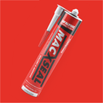 McAlpine MacXseal Hybrid Sealant & Adhesive – 290ml Super Clear Anti-Mould