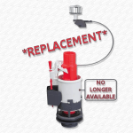 RAK Mistral Dual Flush Toilet Valve Replacement with Push Button
