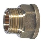 1/2" BSP Male x Female Brass Tap Extension / Brass Extender 1/2" INCH