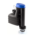 Short 8" WC Toilet Flush Syphon – Replacement for Shires Waverley Style
