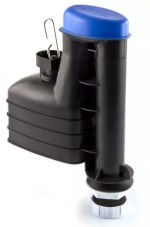 Short 8" WC Toilet Flush Syphon Shires Waverley Old Style Siphon