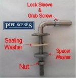 Stainless Steel Toilet Seat Hinges L Shape Brackets Metal with Tools - Image 4