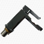 LUM411 Marflow Lumanarai Square Style Basin Mixer Tap Chrome with Click Waste - Image 5