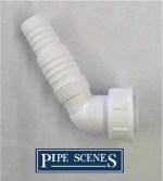 U Bend Trap Washing Machine Dish Washer Hose Connection and Blank Spigot - Image 3