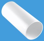 McAlpine MACLINK Straight Pan Connector Extension – 110mm WC Waste Pipe