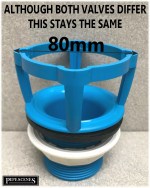 2" Old MULTIKWIK Multiflush Push Button Flush Valve REPLACEMENT Long Cable - Image 7