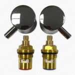 Modern 1/2" Lever Tap Reviver Kit – 32mm Diameter Heads with 18mm Micro-Levers