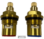 Modern Lever Tap Reviver Kit 1/2" Tap Ceramic Disc Quarter Turn Metal Heads 32mm - Image 5