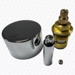 Modern Lever Tap Reviver Kit 1/2" Tap Ceramic Disc Quarter Turn Metal Heads 45mm - Image 6