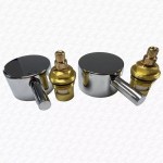 Modern Lever Tap Reviver Kit 1/2" Tap Ceramic Disc Quarter Turn Metal Heads 45mm - Image 7