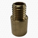 M10 Brass Munsen Ring Clip Extension Post / Single Screw Fixing
