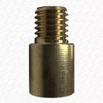 M10 Brass Munsen Ring Clip Extension Post / Single Screw Fixing - Image 6