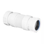 McAlpine MINIFLEX-1 Short Flexible Waste Pipe – Adjustable 32mm to 36mm - Image 2