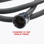 Shower Hose for Pull Out Shower / Tap with Small end 15mm 150cm Long - Image 3