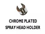 Douche Bidet Spray Kit Heavy Duty Chrome Plated Brass with Shut Off Valve - Image 6