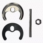 Basin Mixer Monobloc Tap Fixing Kit 1 Bolt Single Bolt Type Horse Shoe Plate