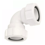 McAlpine MS4 32mm Elbow Bend – Universal Multifit Compression Waste Fitting