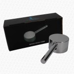 Replacement Modern Chrome Tap Head for Single Lever Taps with 35mm Cartridges